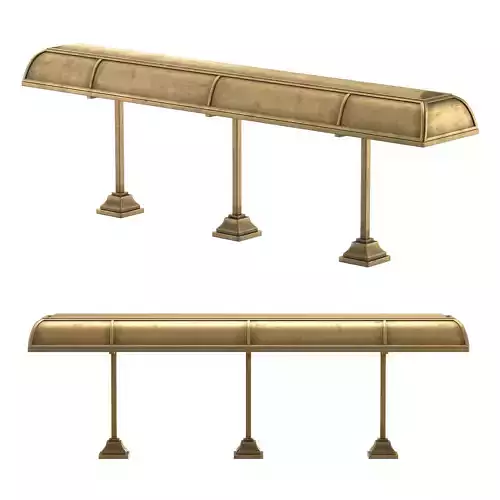 Library lamp 3D model Library lamp 3D model