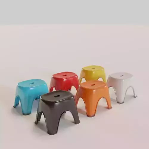 Stackable Small Plastic Stool