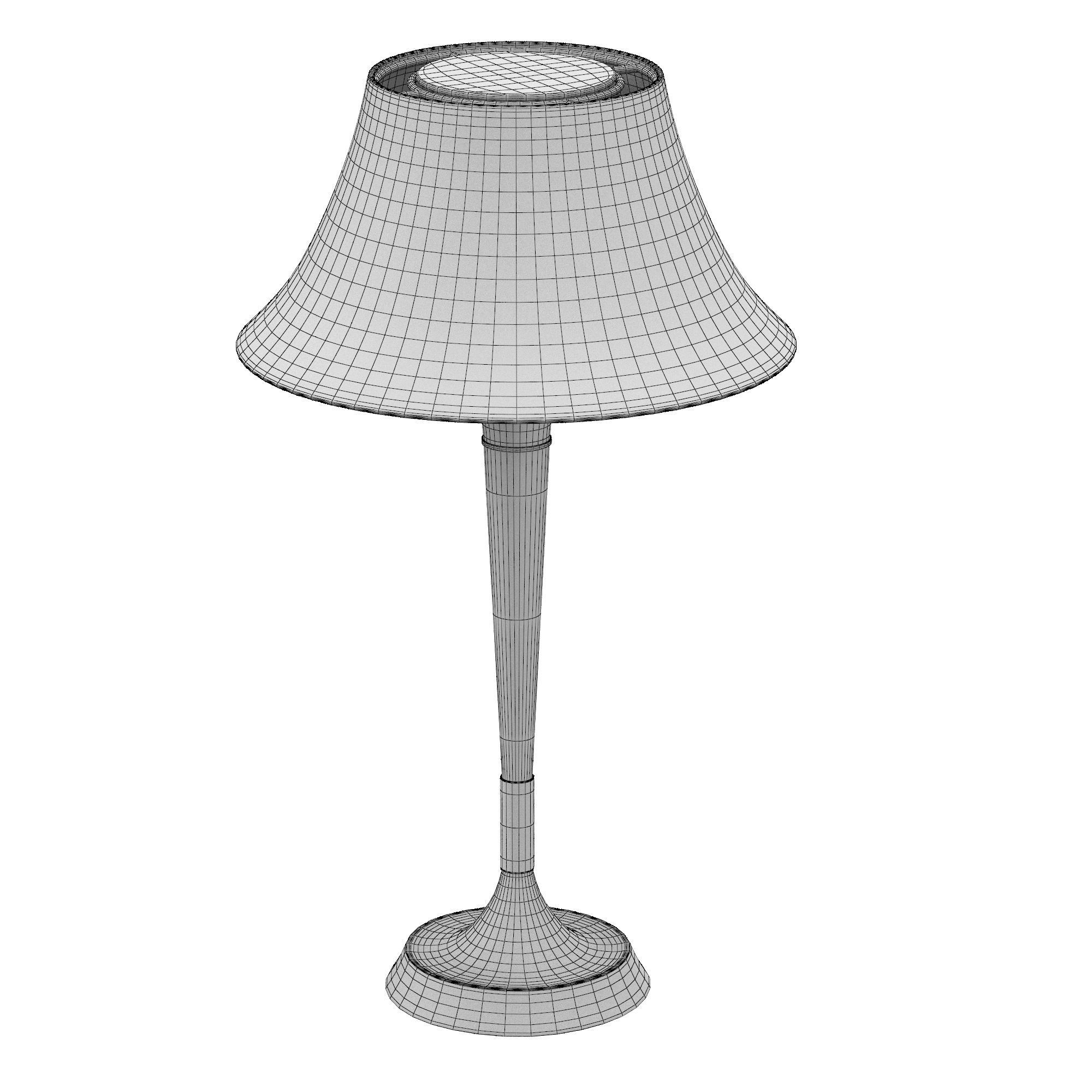 Bourse Table Light 3D model_5