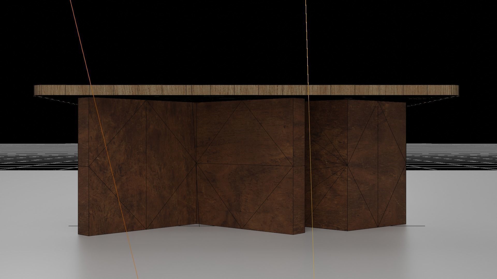 Organic Pattern Three Dining tables 3D model_33