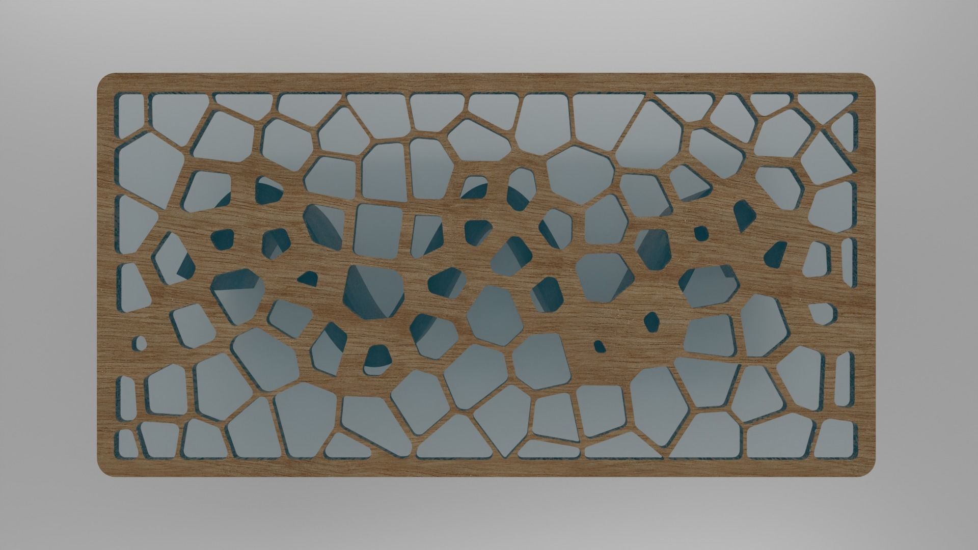 Organic Pattern Three Dining tables 3D model_38