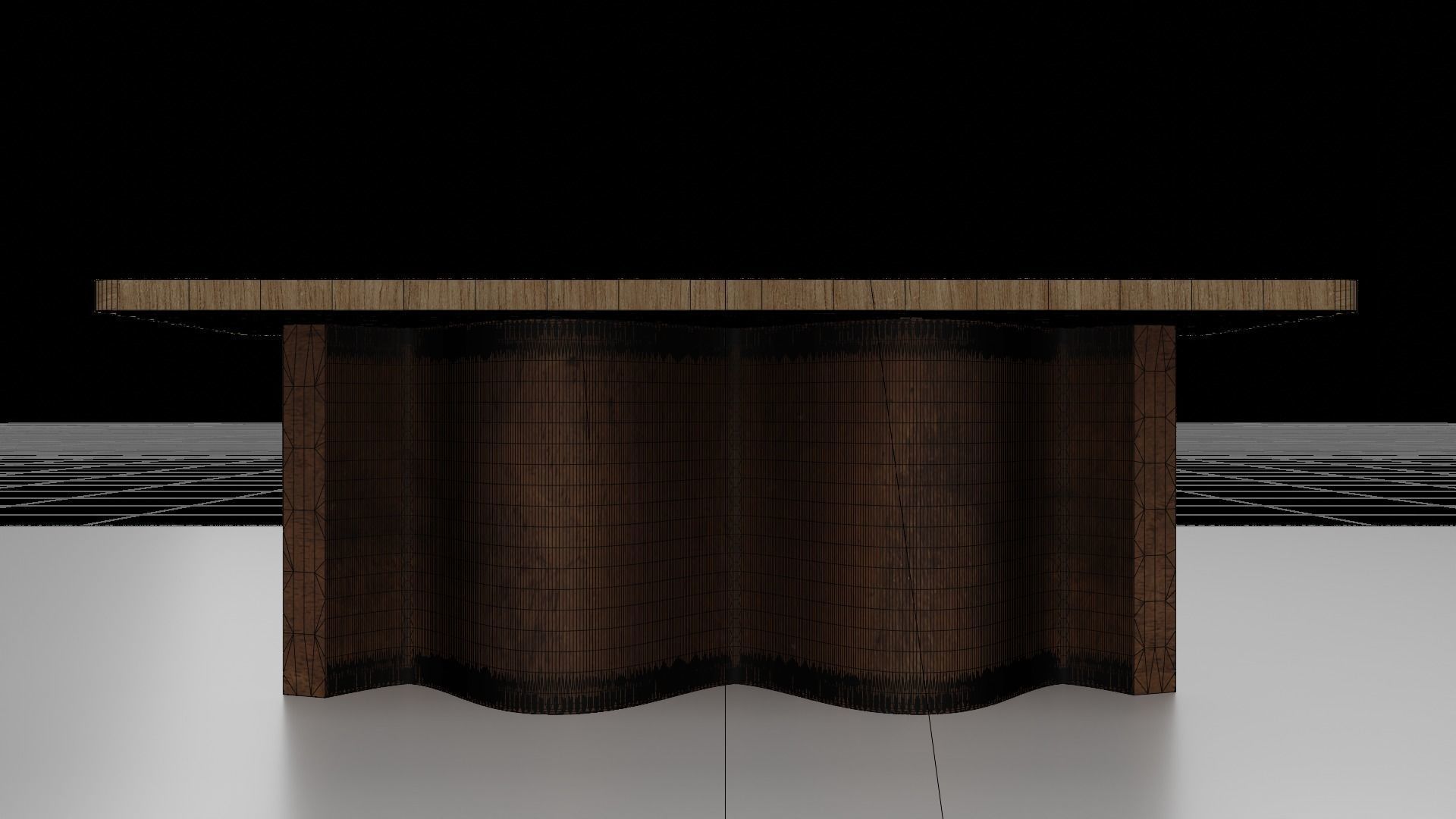 Organic Pattern Three Dining tables 3D model_45