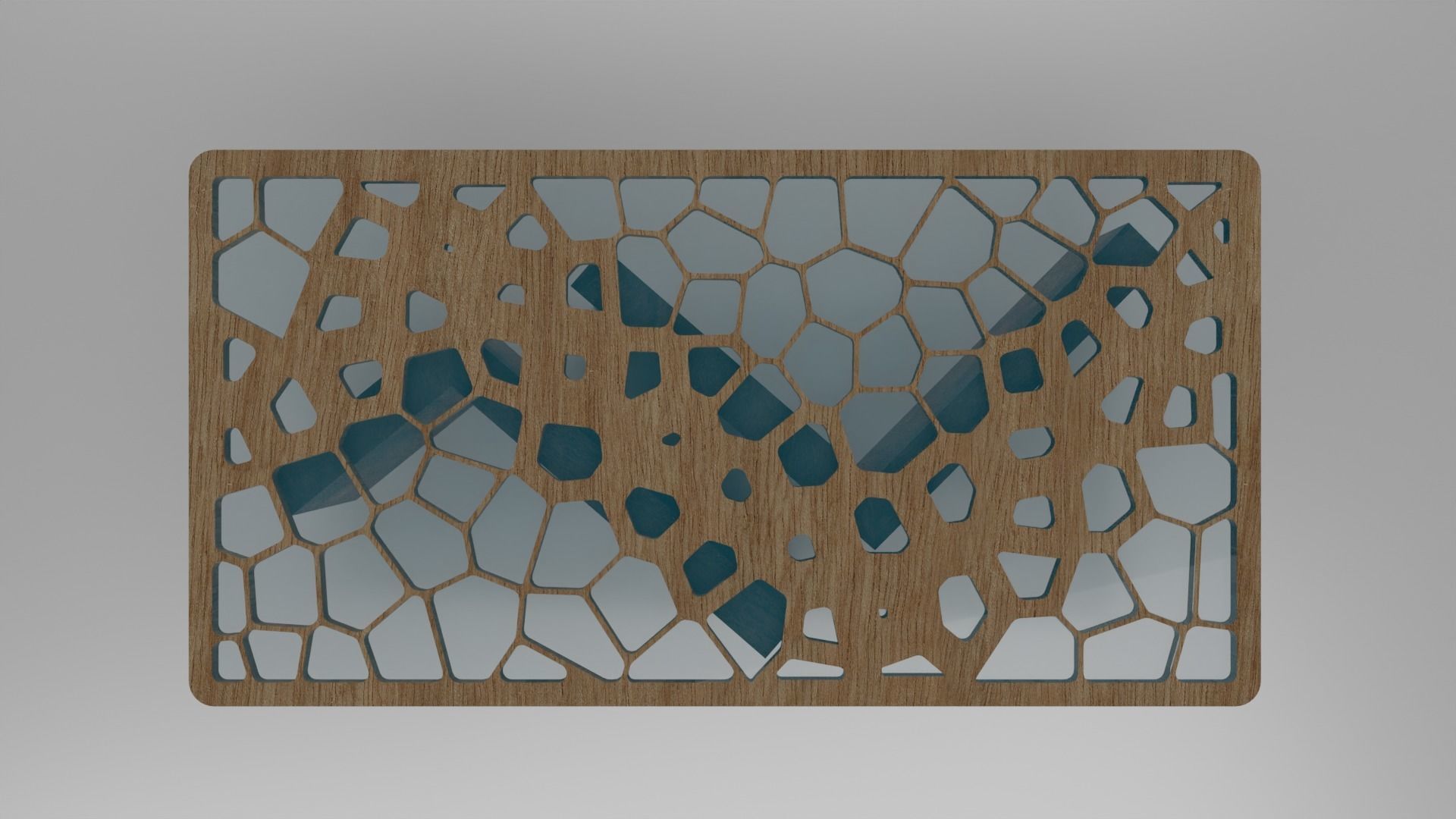 Organic Pattern Three Dining tables 3D model_26