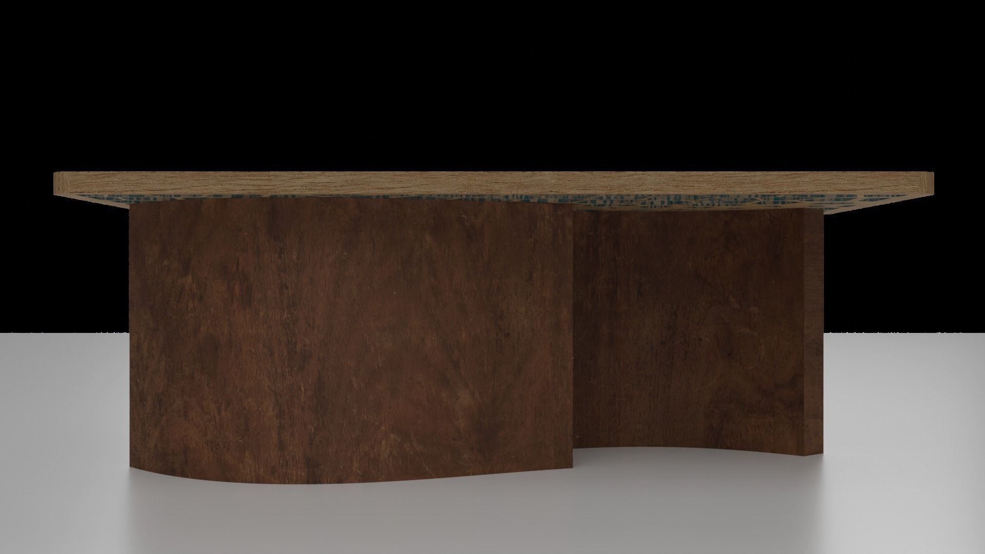 Organic Pattern Three Dining tables 3D model_20