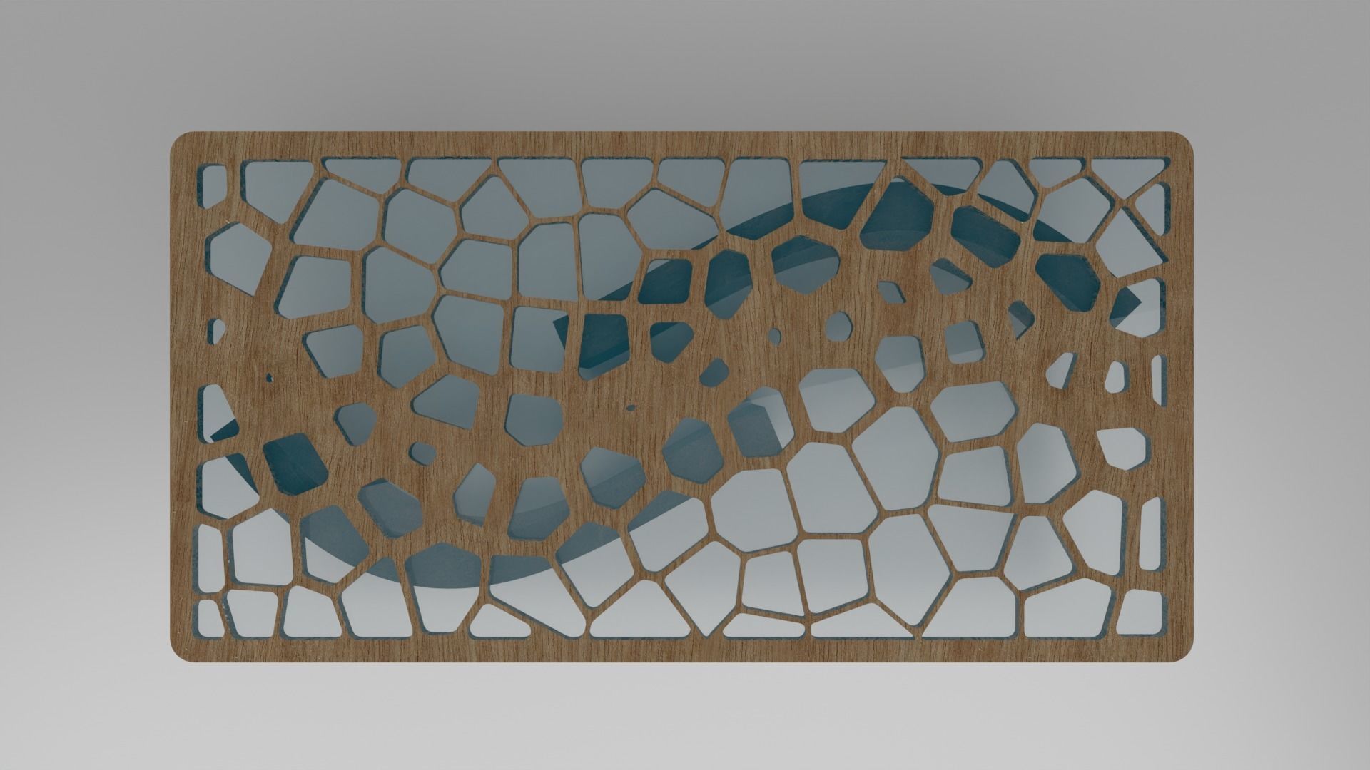 Organic Pattern Three Dining tables 3D model_14