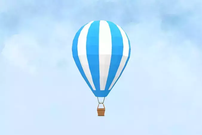 Cartoon Hot Air Balloon
