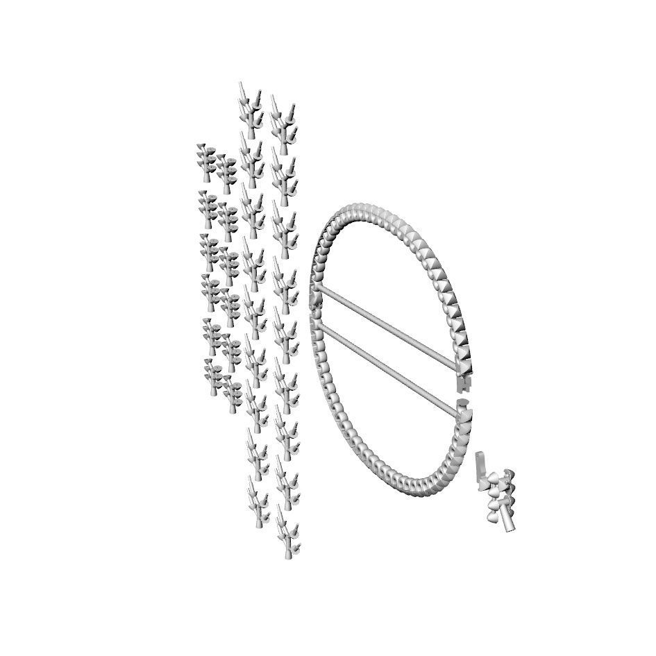 CLASH BRACELET SMALL MODEL 3D print model_2