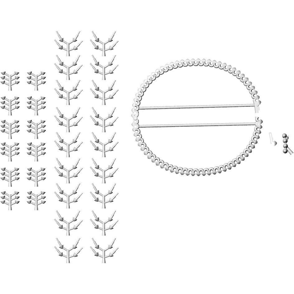 CLASH BRACELET SMALL MODEL 3D print model_1