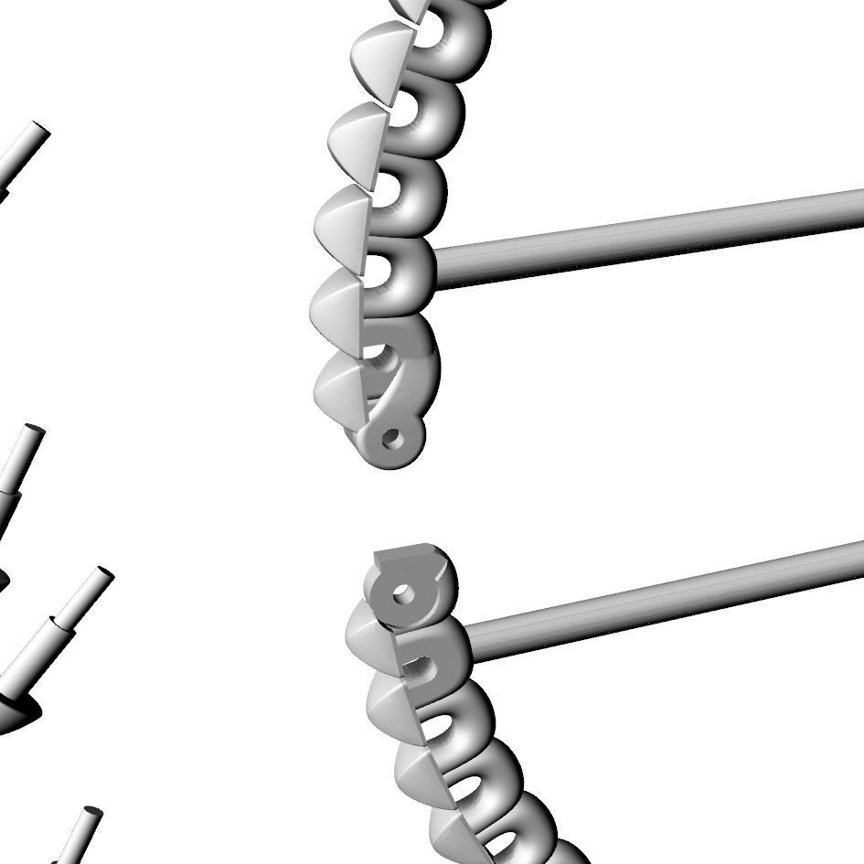 CLASH BRACELET SMALL MODEL 3D print model_4