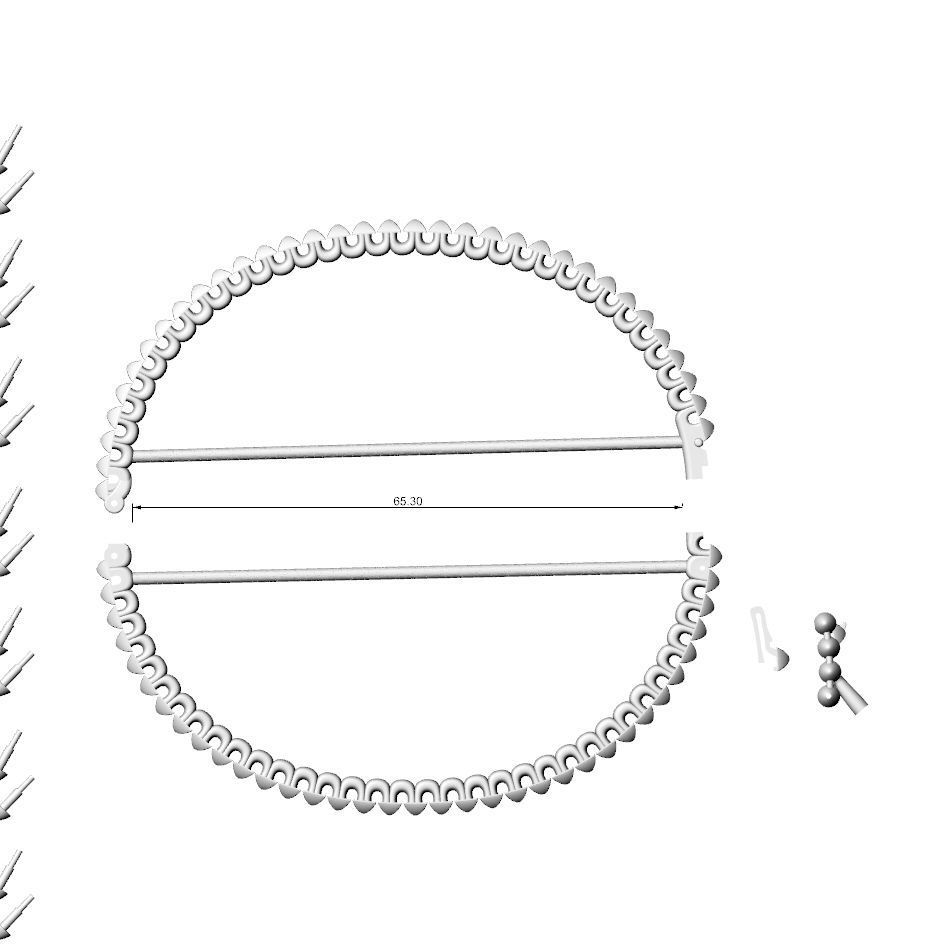 CLASH BRACELET SMALL MODEL 3D print model_6