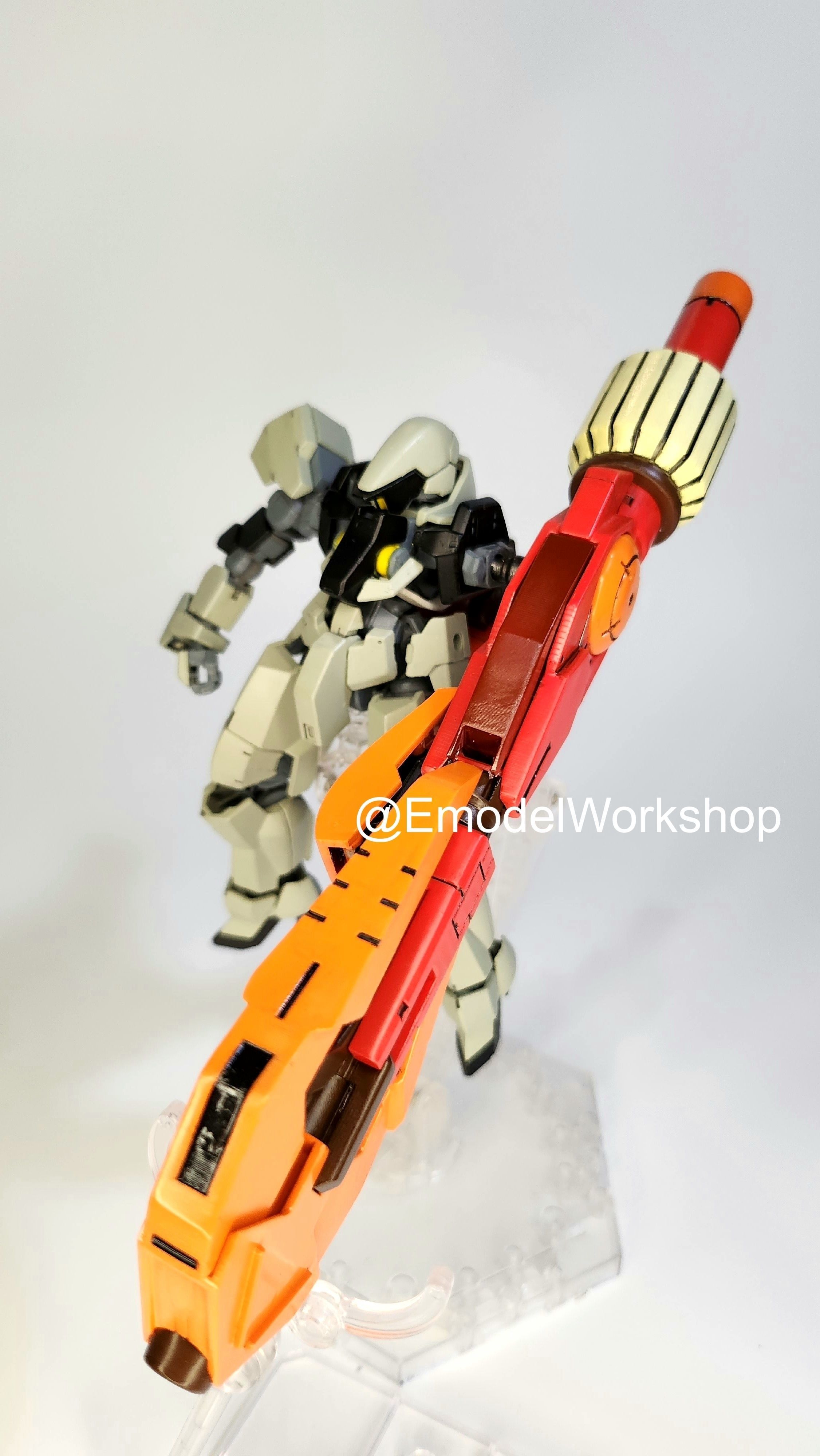 Dainsleif weapon from Gundam IBO for Graze or others HG kit 3D print model_15