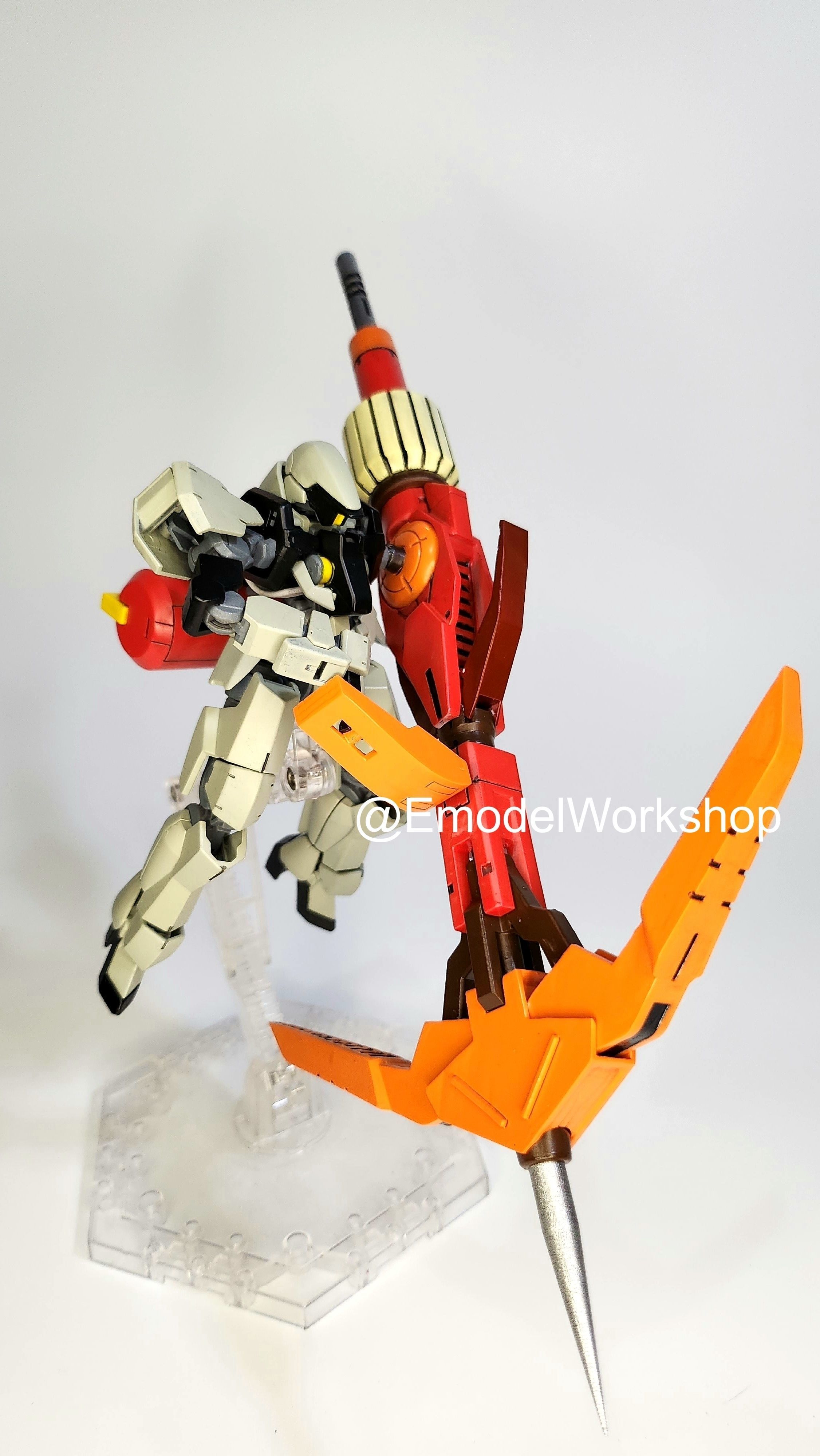 Dainsleif weapon from Gundam IBO for Graze or others HG kit 3D print model_18