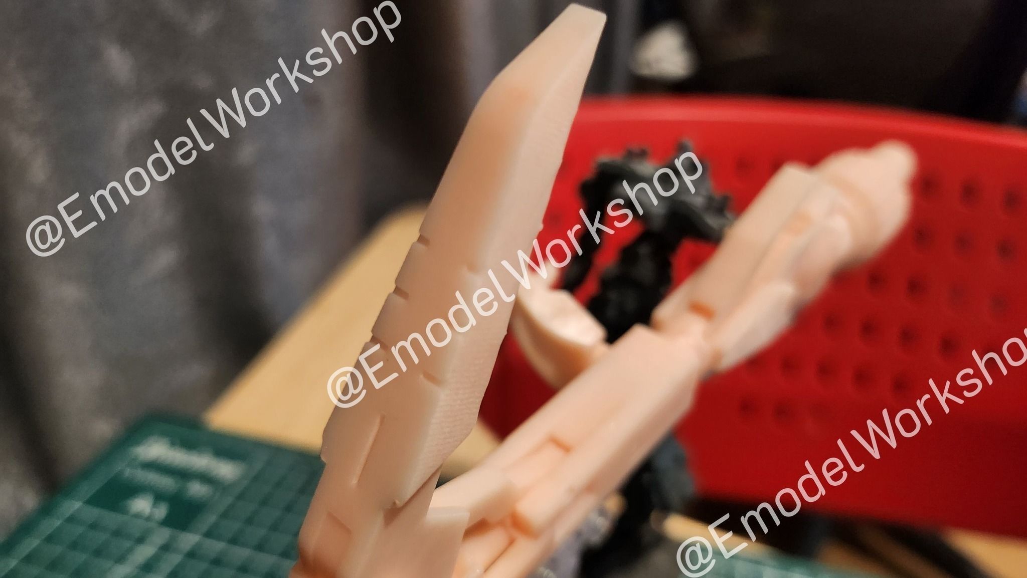 Dainsleif weapon from Gundam IBO for Graze or others HG kit 3D print model_37