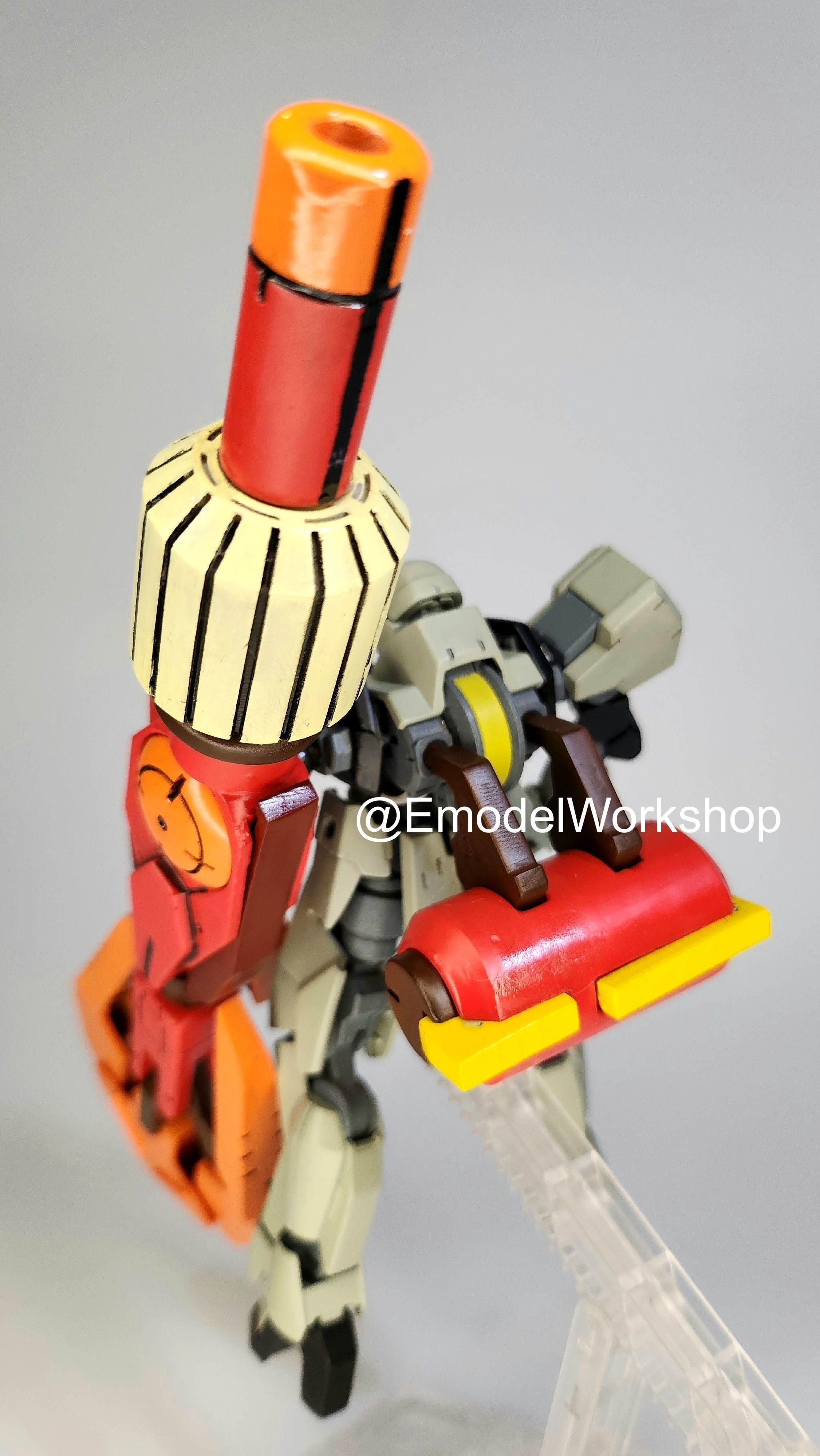 Dainsleif weapon from Gundam IBO for Graze or others HG kit 3D print model_8