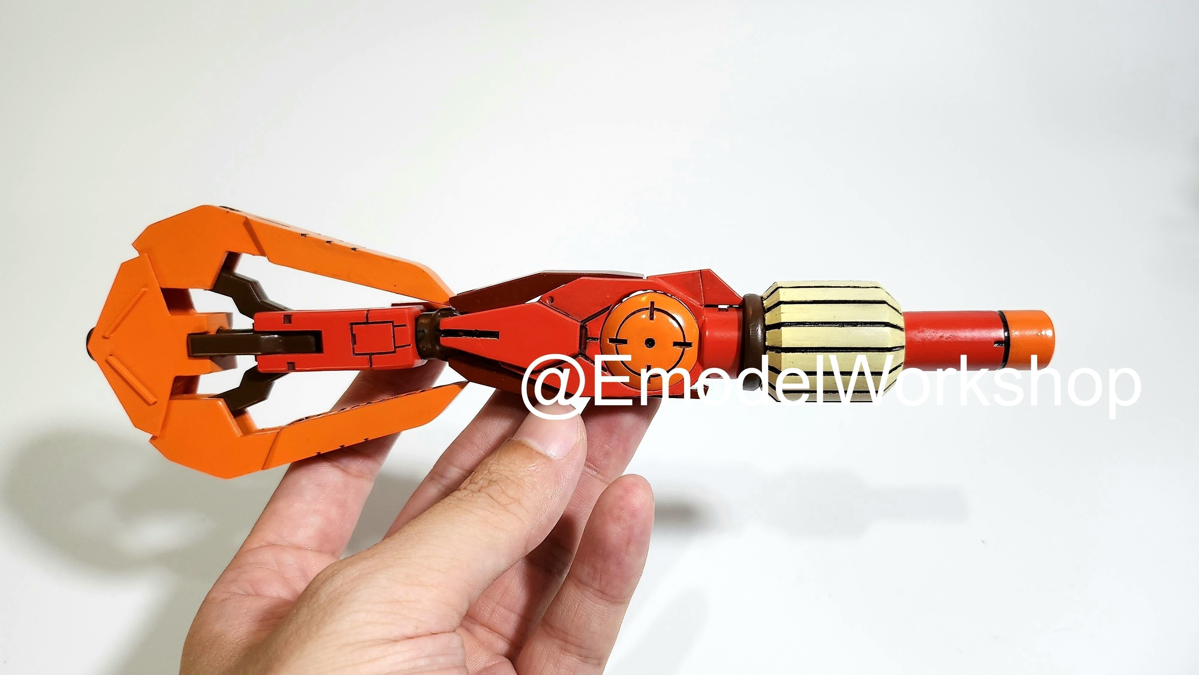 Dainsleif weapon from Gundam IBO for Graze or others HG kit 3D print model_5