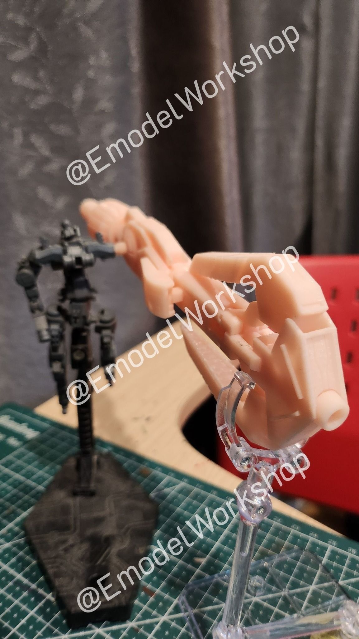 Dainsleif weapon from Gundam IBO for Graze or others HG kit 3D print model_36