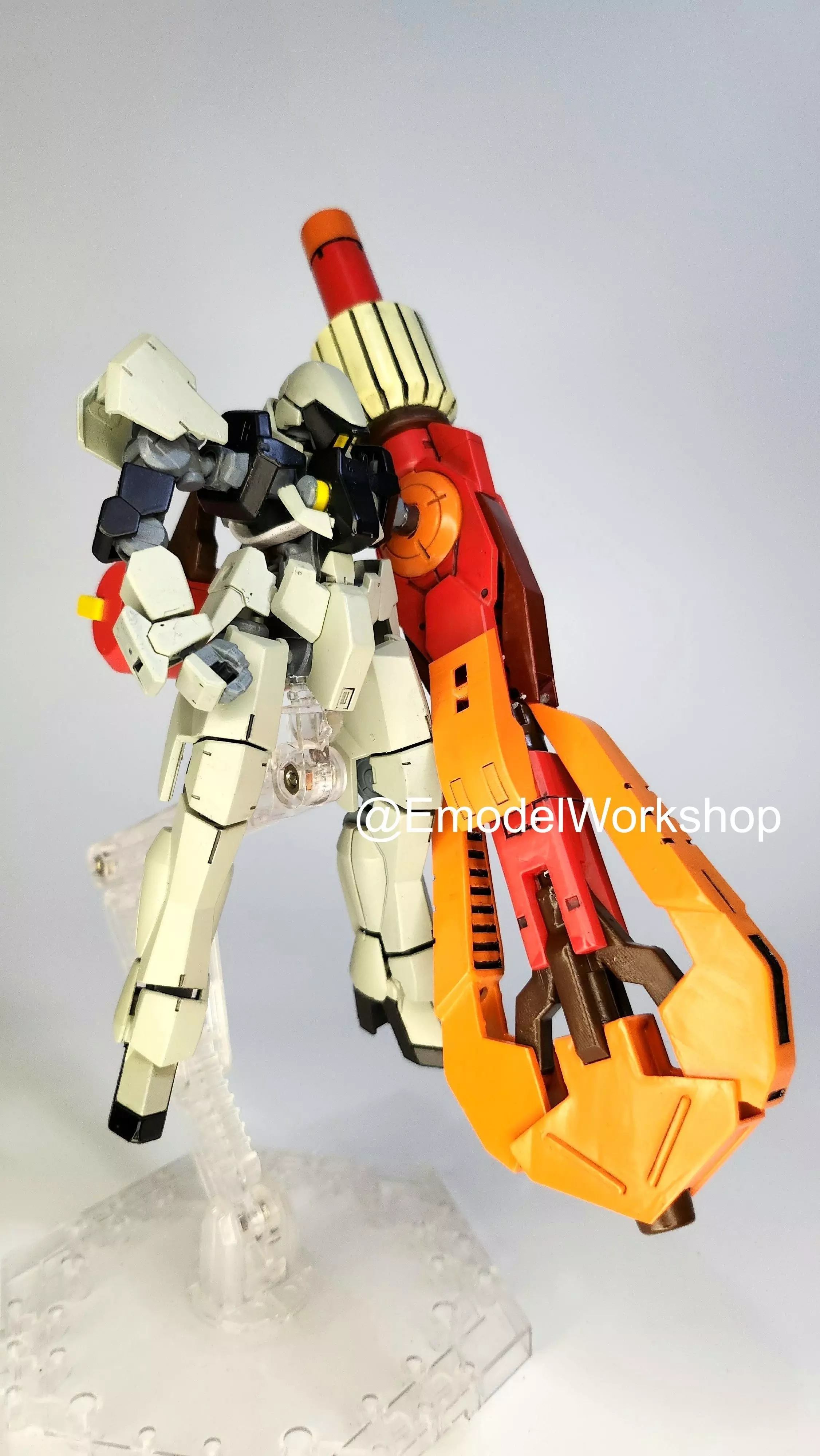 Dainsleif weapon from Gundam IBO for Graze or others HG kit 3D print model_0