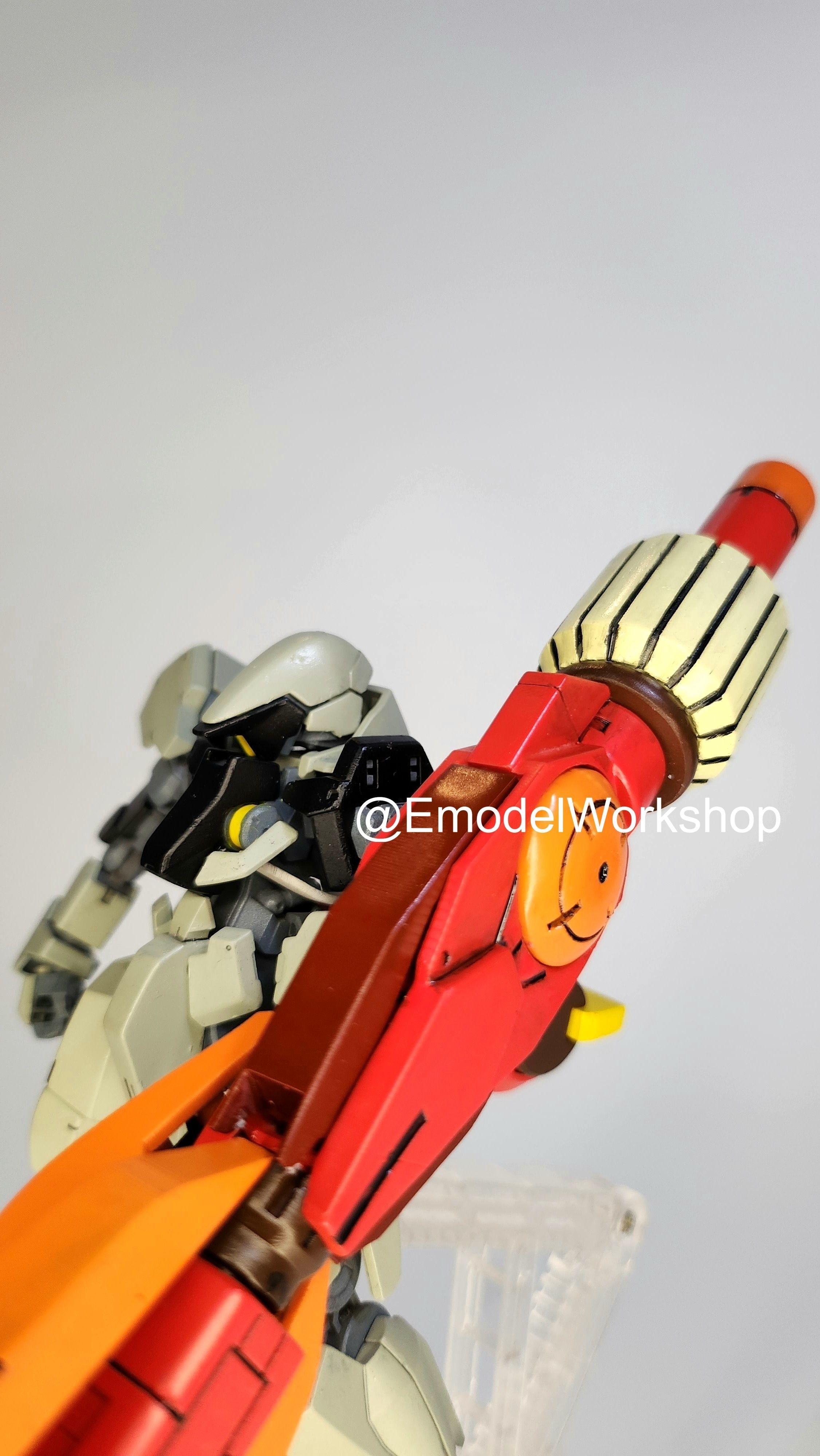 Dainsleif weapon from Gundam IBO for Graze or others HG kit 3D print model_16