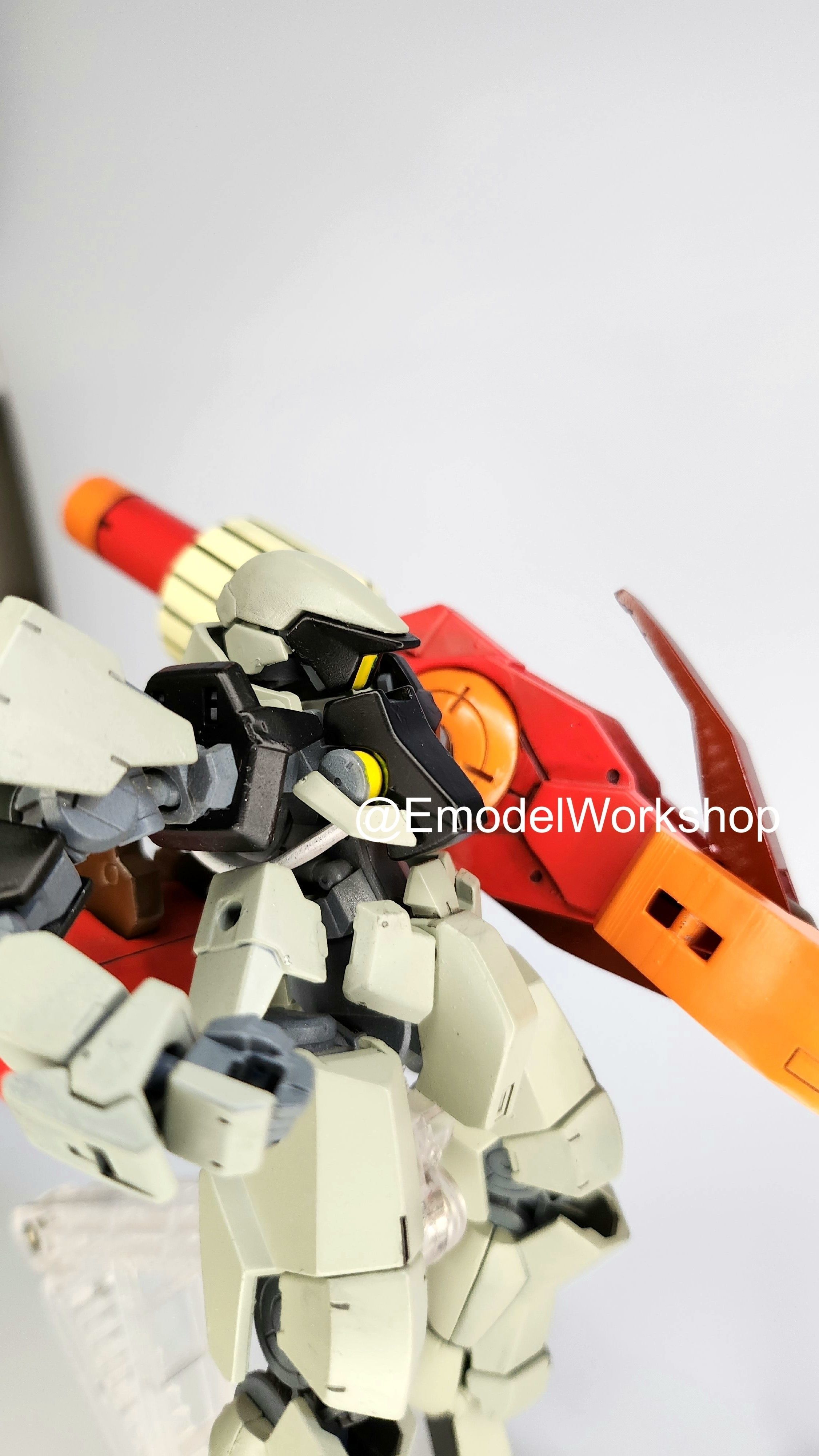 Dainsleif weapon from Gundam IBO for Graze or others HG kit 3D print model_23
