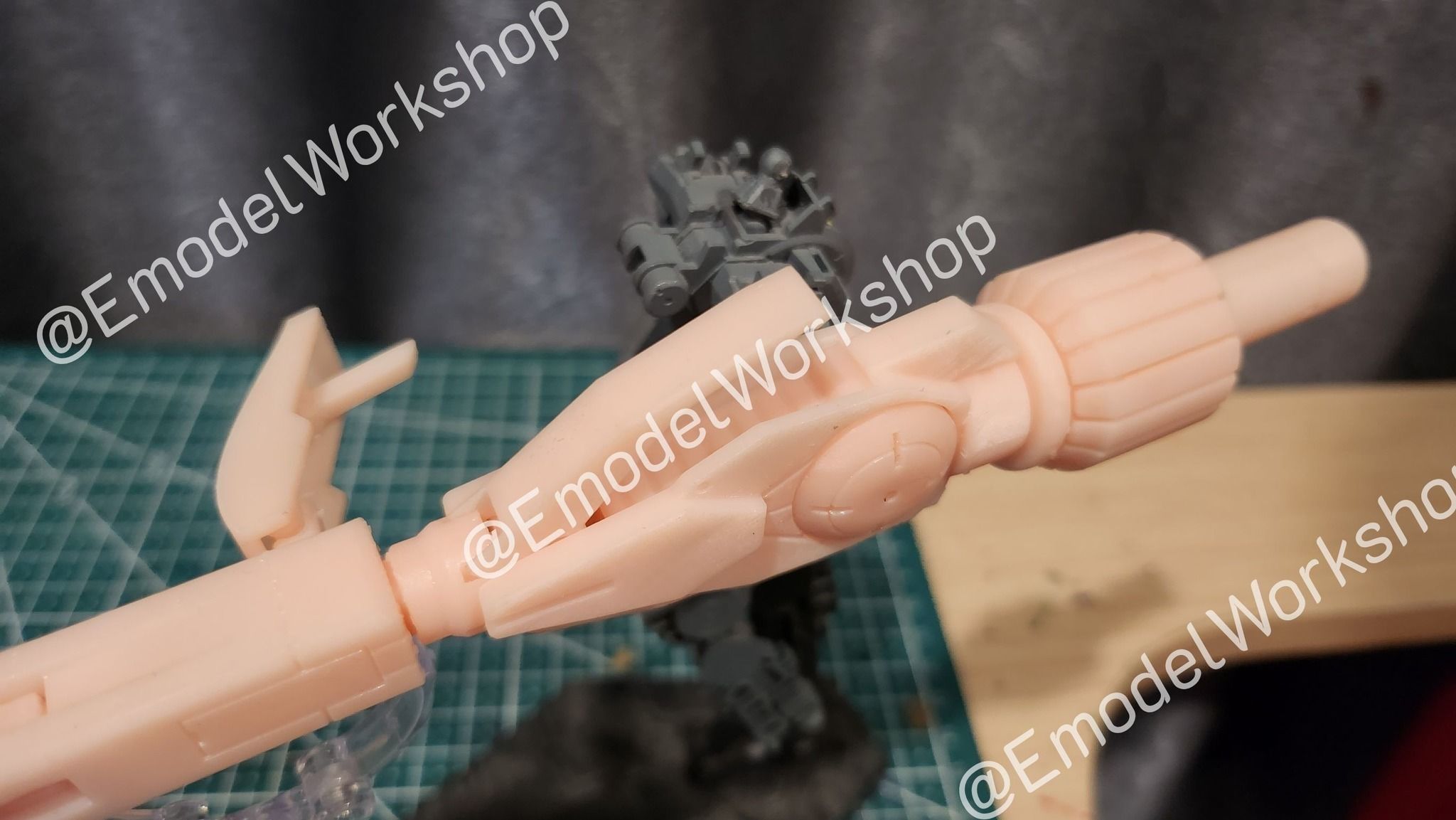 Dainsleif weapon from Gundam IBO for Graze or others HG kit 3D print model_34