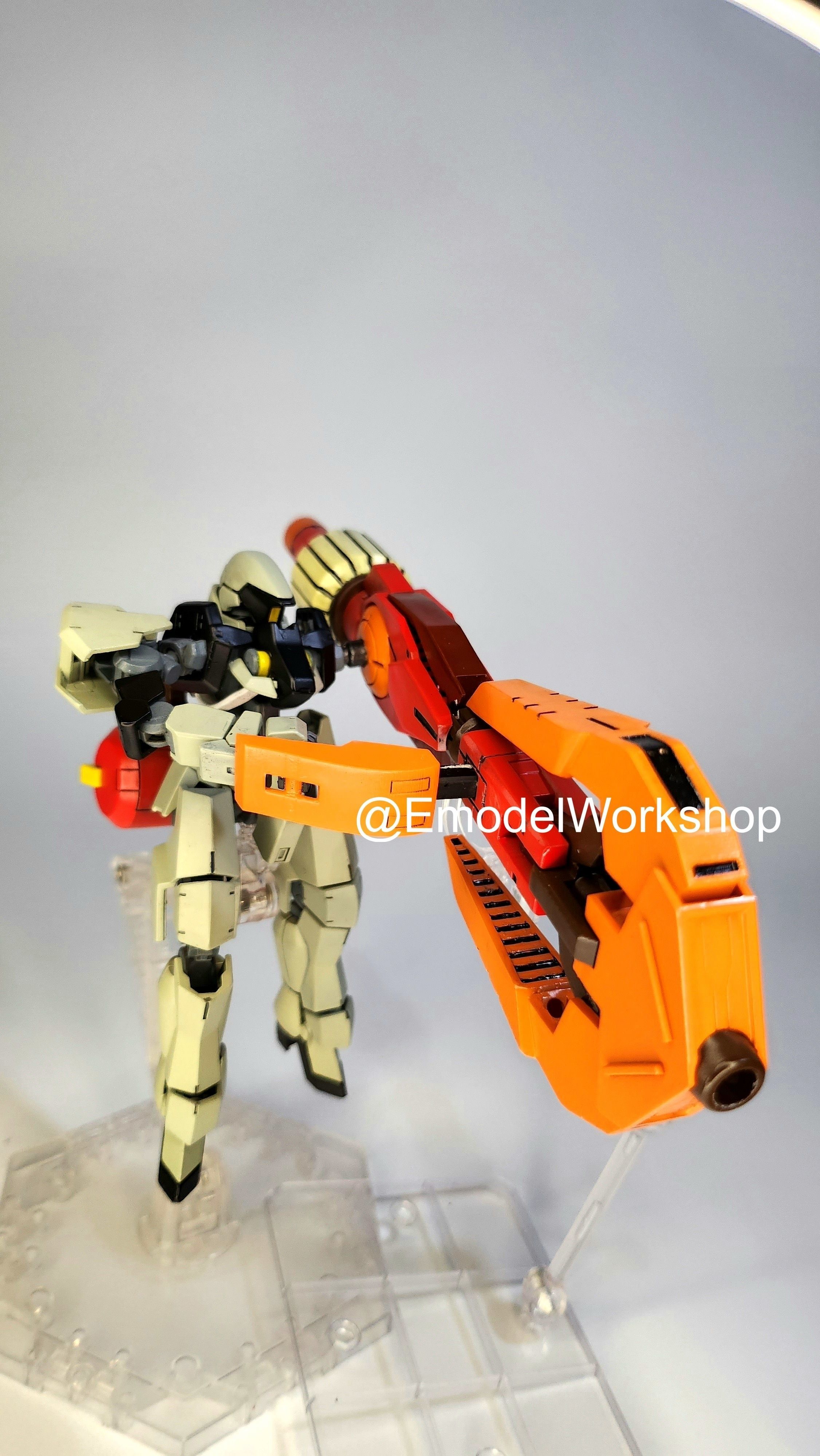 Dainsleif weapon from Gundam IBO for Graze or others HG kit 3D print model_9