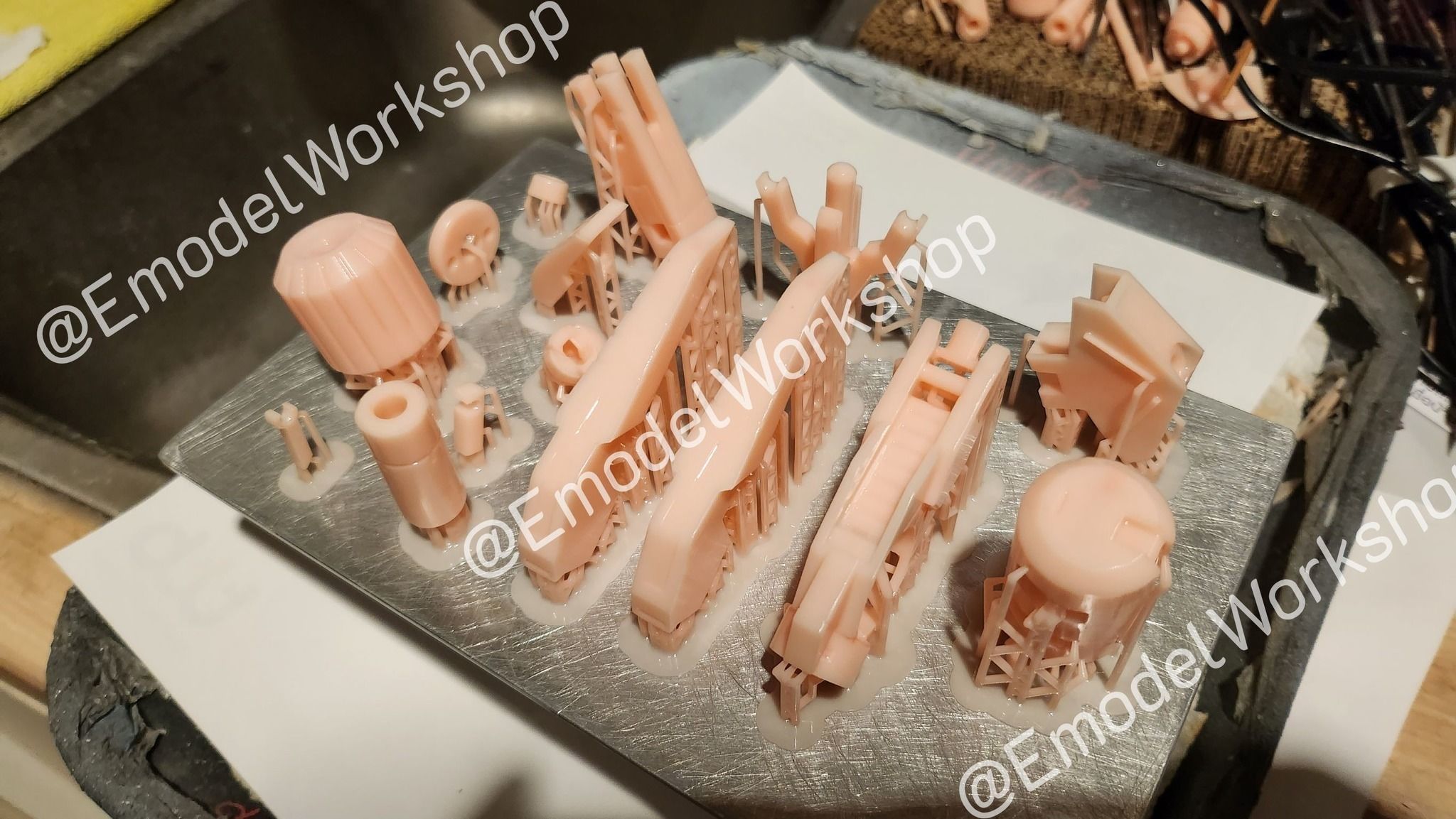 Dainsleif weapon from Gundam IBO for Graze or others HG kit 3D print model_39