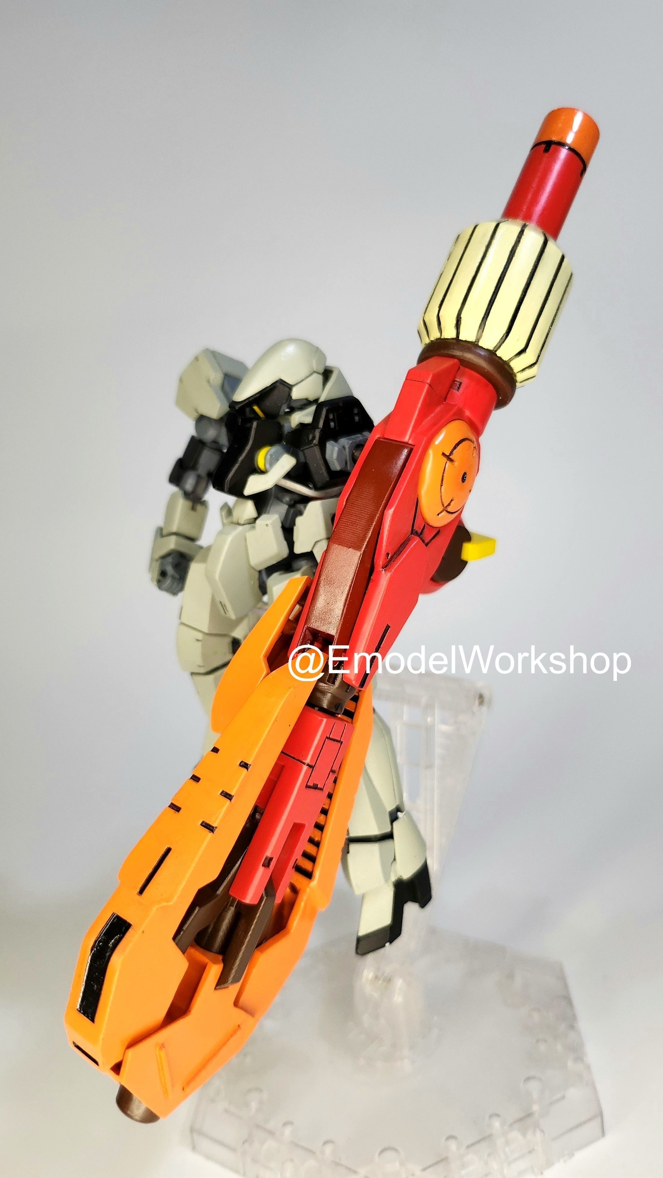 Dainsleif weapon from Gundam IBO for Graze or others HG kit 3D print model_7