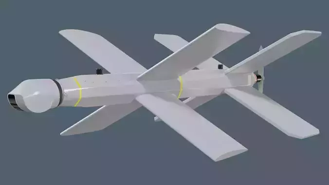 Lancet Drone High Poly 3D model