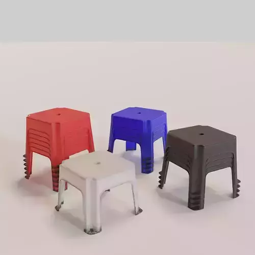 Stackable Small Plastic Stool