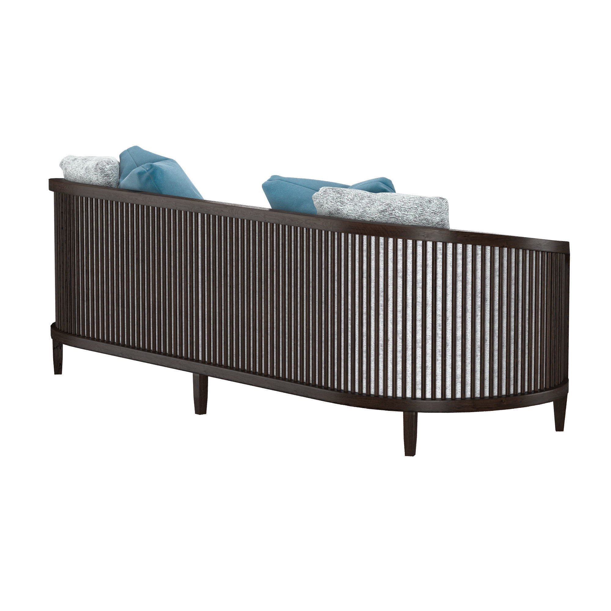 LARGO SOFA UPHOLSTERED BACK 3D model_5