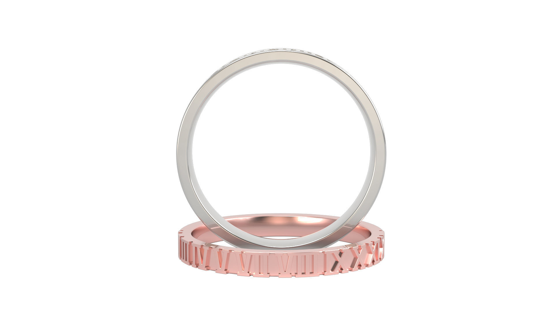 Ring N 12 Size 7  Two versions 3D print model_11