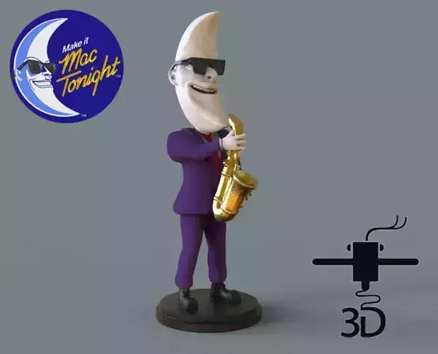 Mac Tonight 3D print model