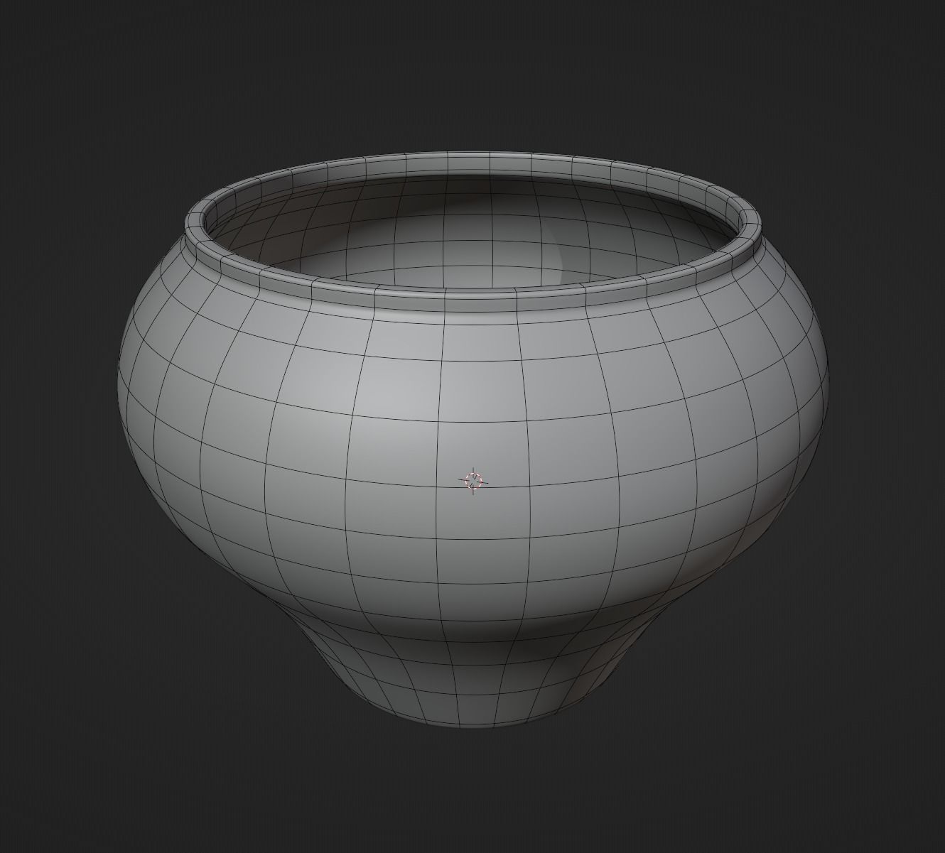 Cast-iron Low-poly 3D model_2