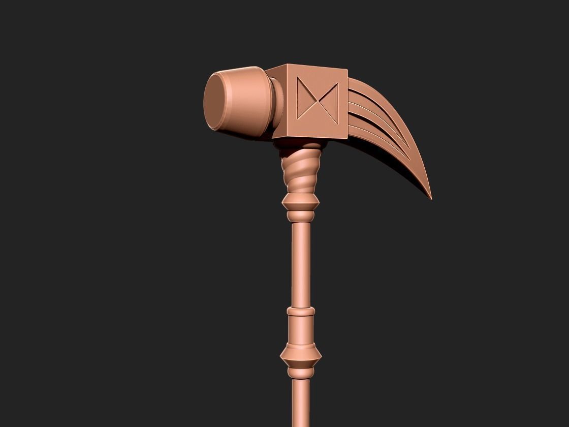 Diane - A Sledge Hammer  3D print model_6
