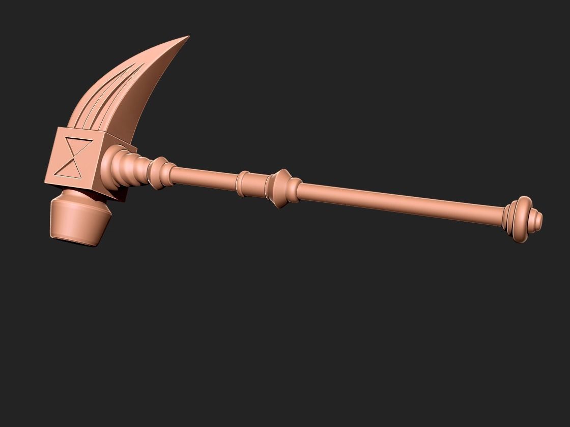 Diane - A Sledge Hammer  3D print model_8