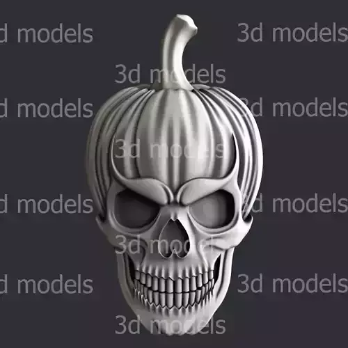 3d STL models for CNC router or 3d printer Halloween P445