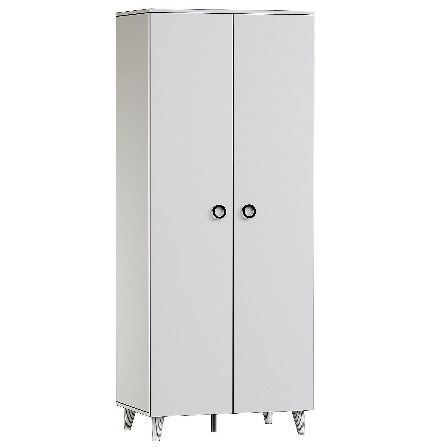 Swing wardrobe Romi 2 3D model_1