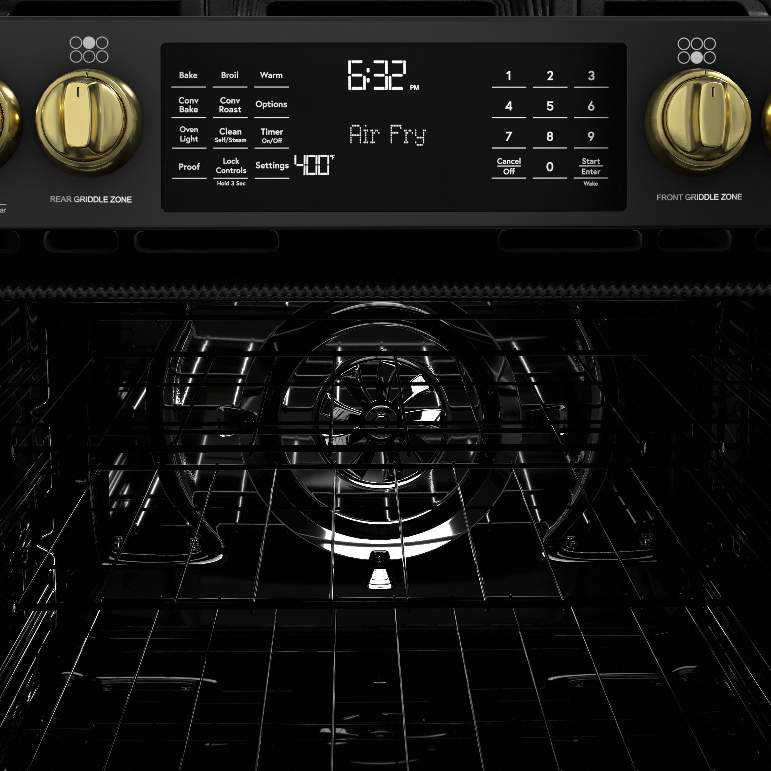 Cafe 30 inch Smart Slide-In Front-Control 3D model_16