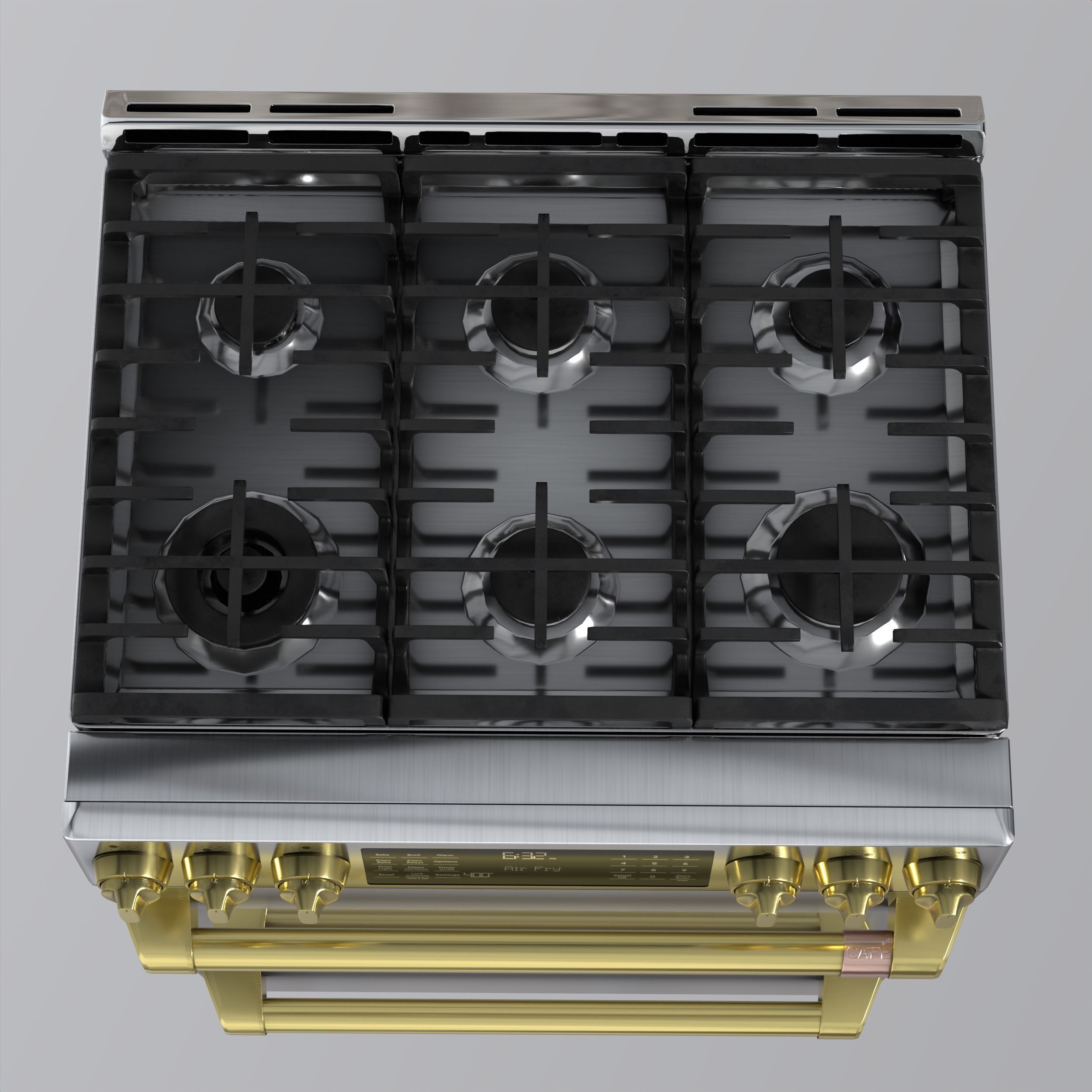 Cafe 30 inch Smart Slide-In Front-Control 3D model_14