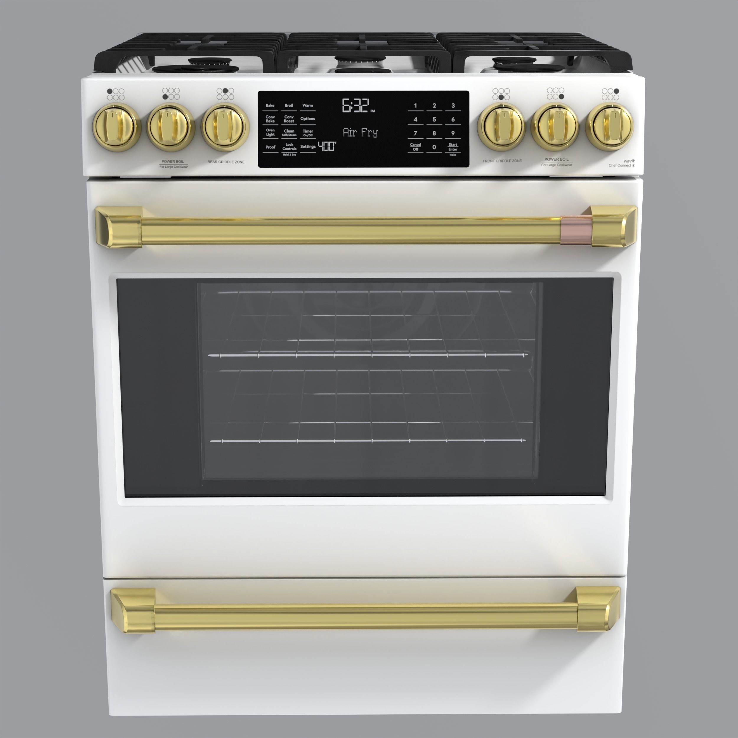 Cafe 30 inch Smart Slide-In Front-Control 3D model_22