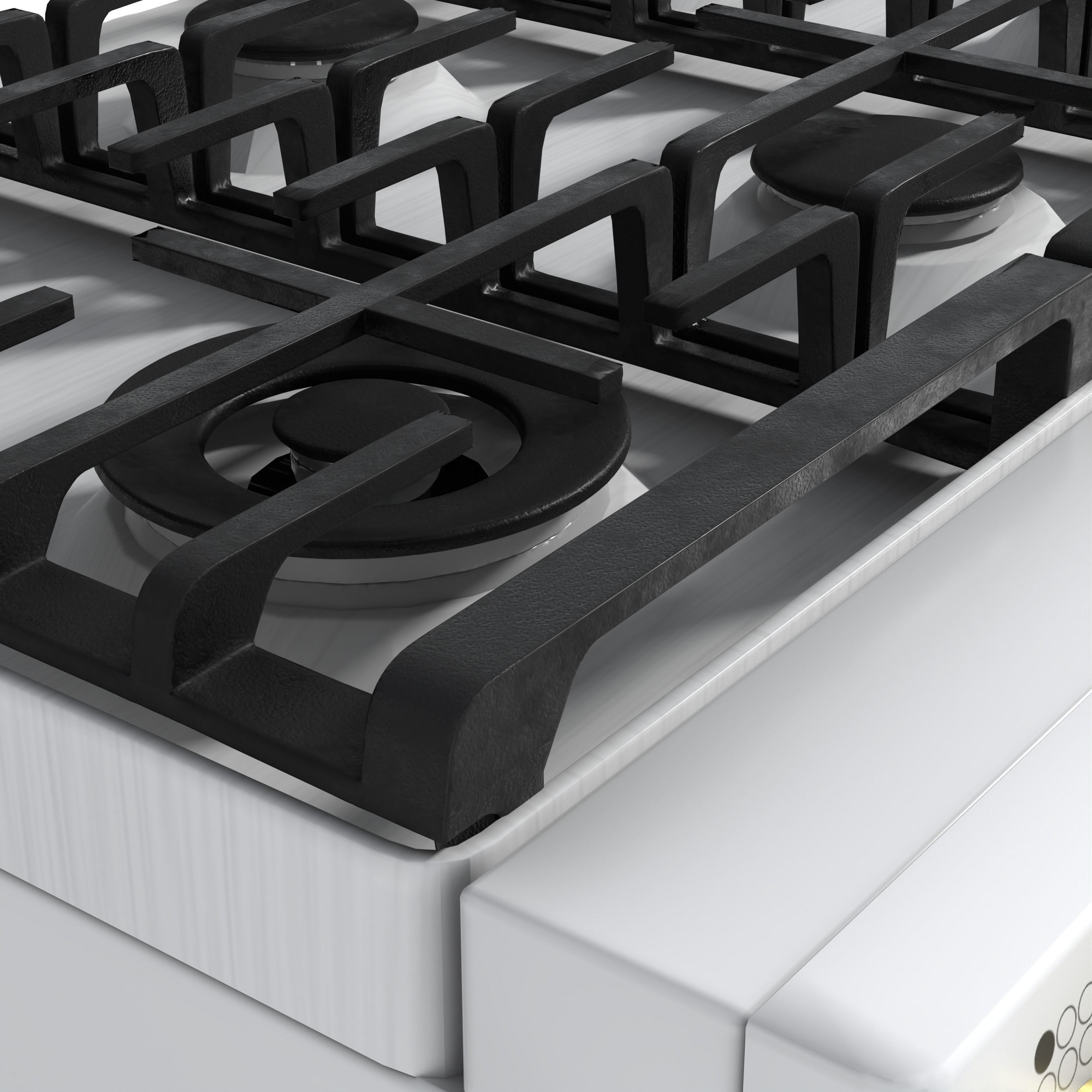 Cafe 30 inch Smart Slide-In Front-Control 3D model_26