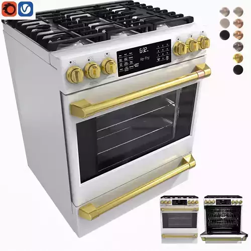 Cafe 30 inch Smart Slide-In Front-Control