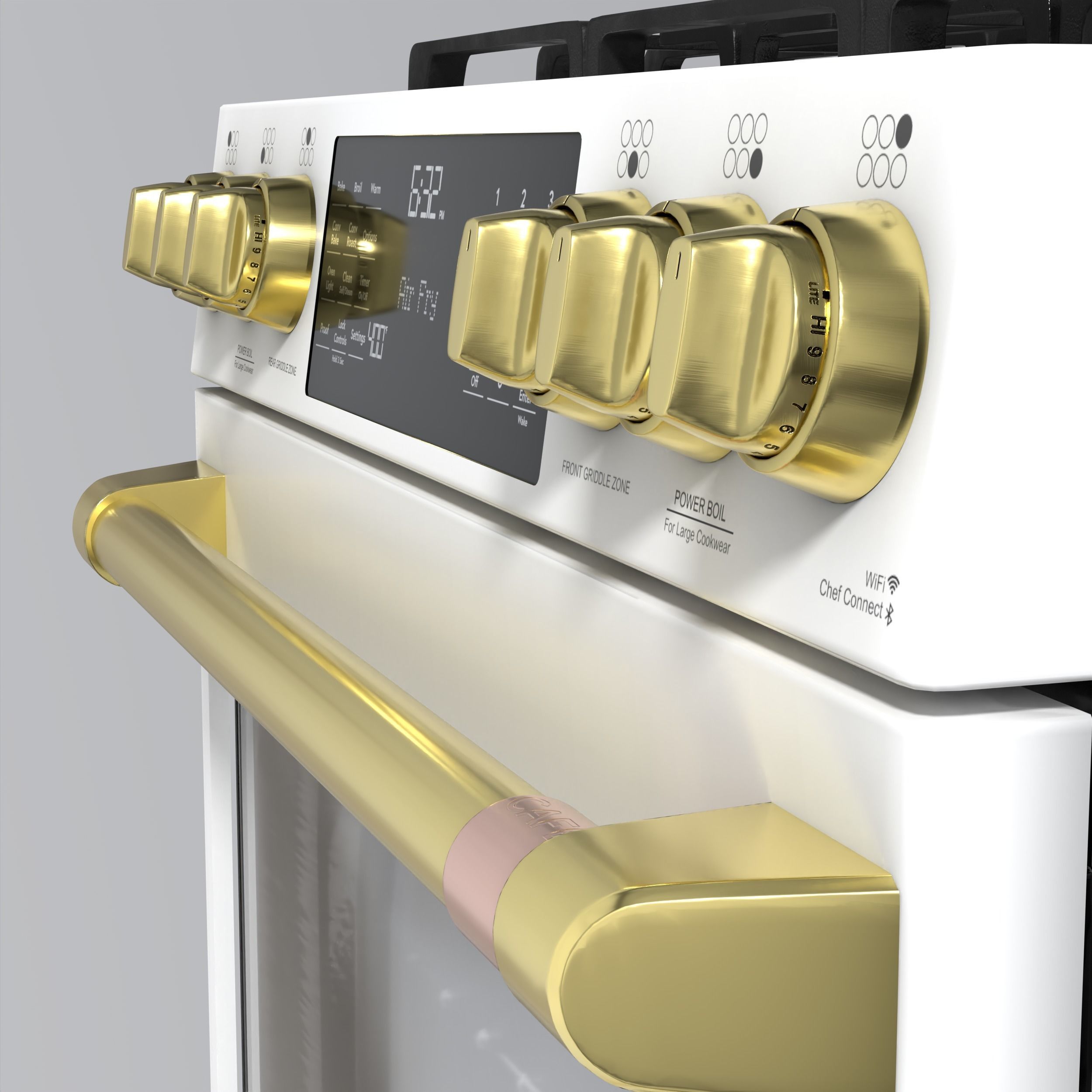 Cafe 30 inch Smart Slide-In Front-Control 3D model_25