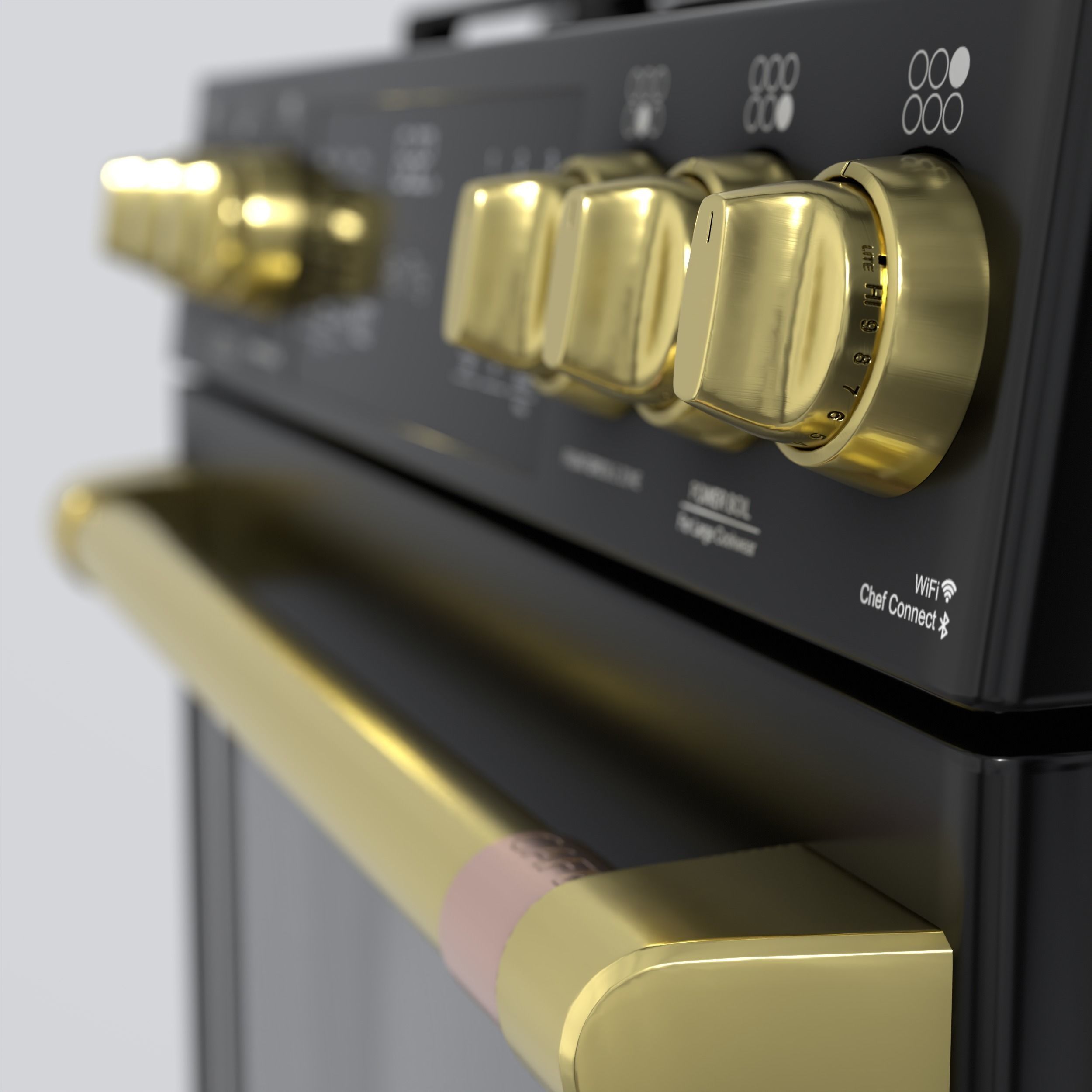 Cafe 30 inch Smart Slide-In Front-Control 3D model_18