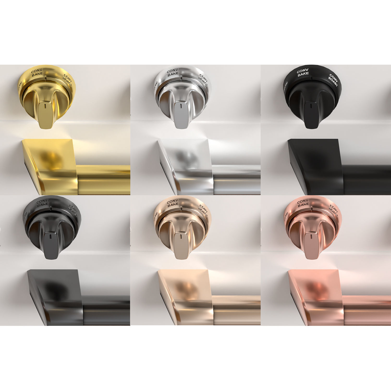 Cafe 30 inch Smart Slide-In Front-Control 3D model_4