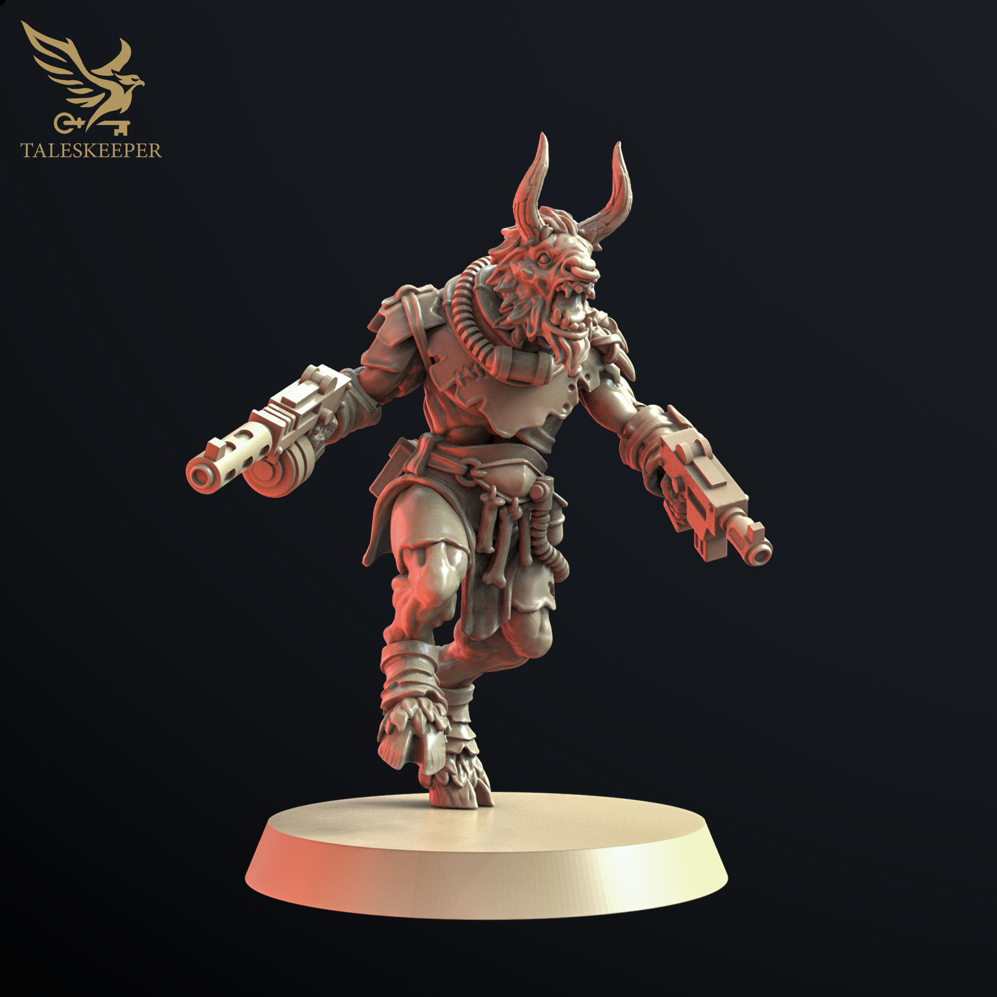 BEASTMEN CULTISTS HORDE 3D print model_11