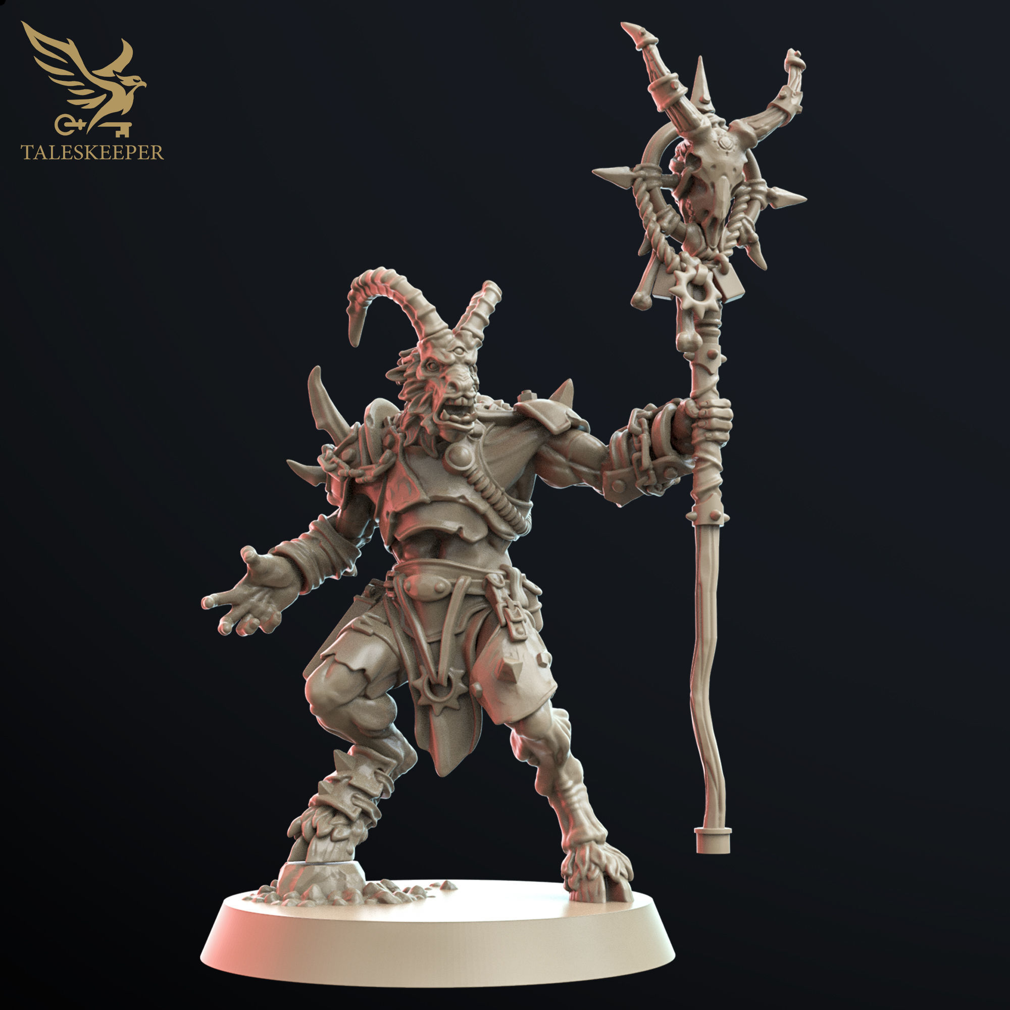 BEASTMEN CULTISTS HORDE 3D print model_6
