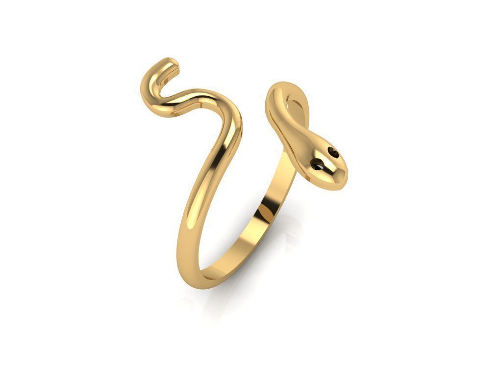 RING COBRA LIGHT LITTLE GOLD 3D print model_5