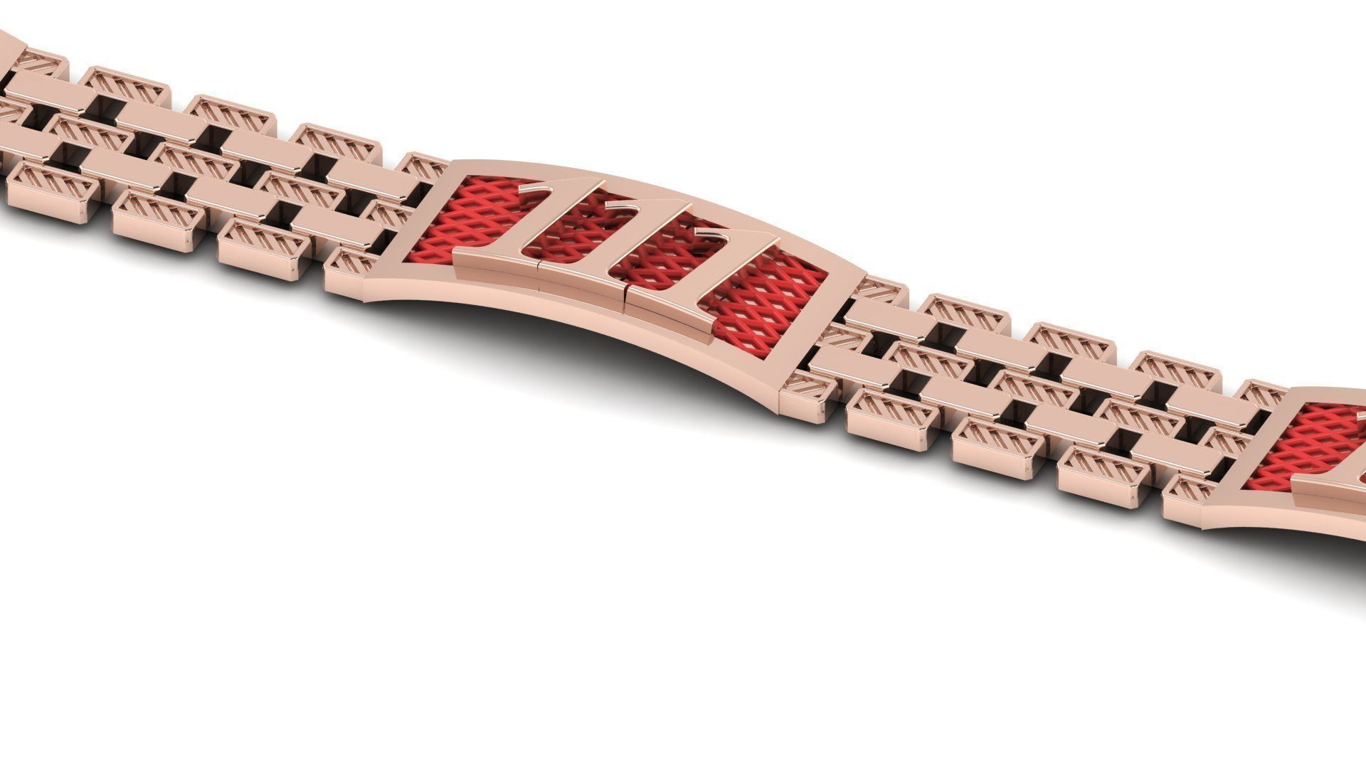 111  ANGEL NUMBER BRACELET FOR LUCK own strength 3D print model_2