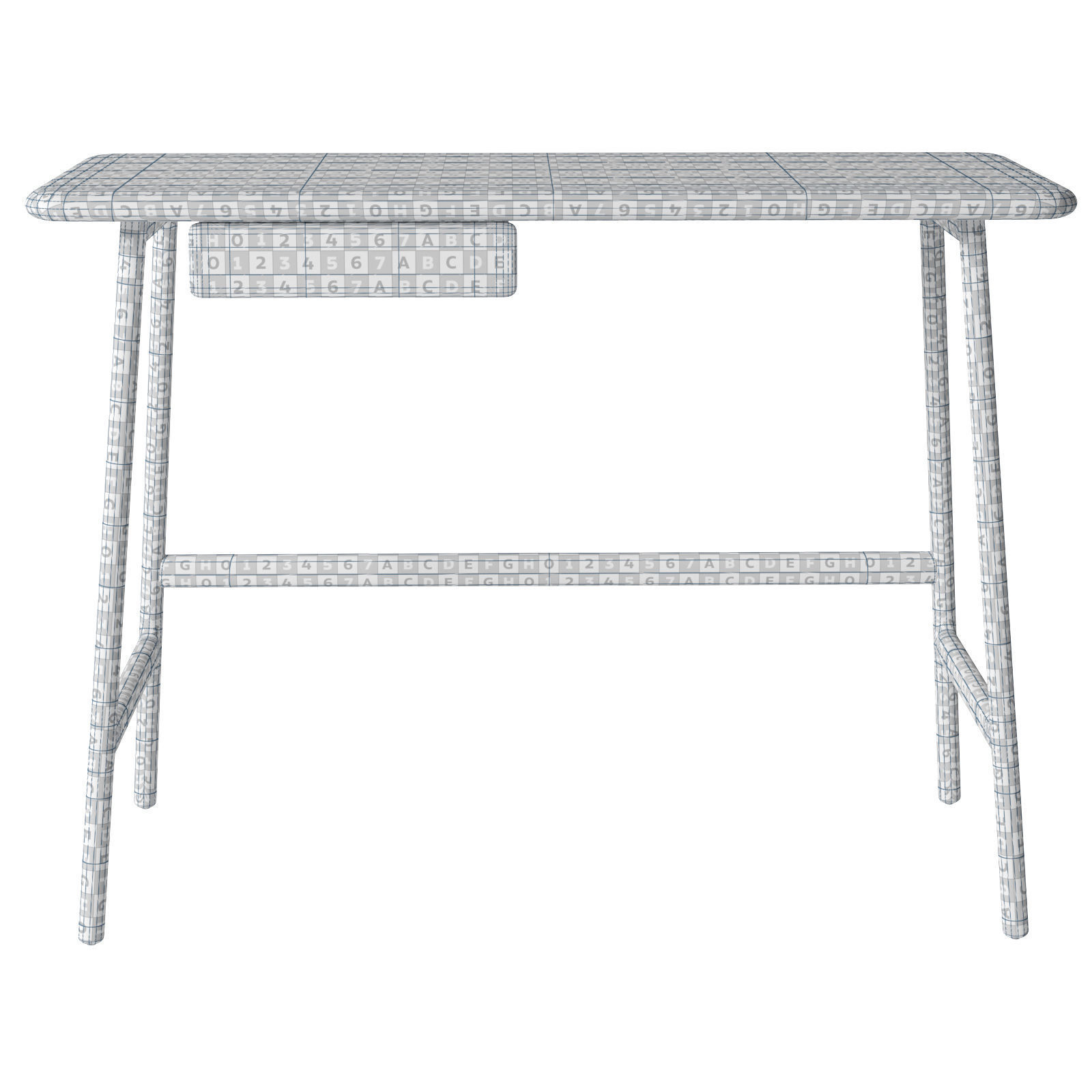 Sketch Author desk 3D model_14